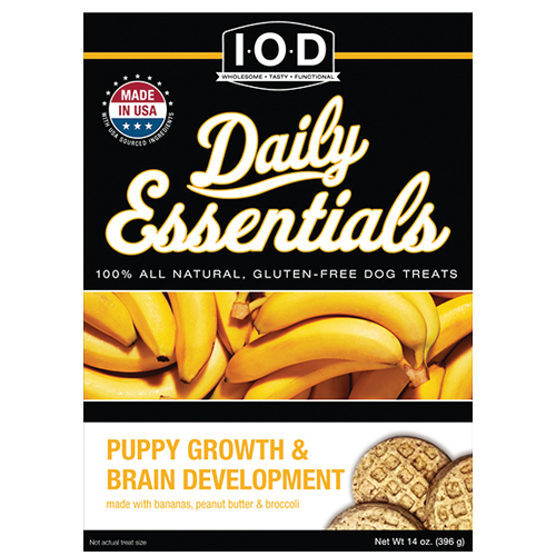 PUPPY GROWTH AND BRAIN DEVELOPMENT - FEATURING BANANA, PEANUT BUTTER, & BROCCOLI, Treats - Bones Bizzness