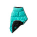 BLACK / AQUA REVERSIBLE PUFFER