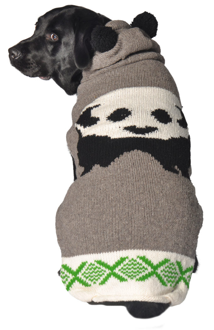 PANDA HOODIE DOG SWEATER