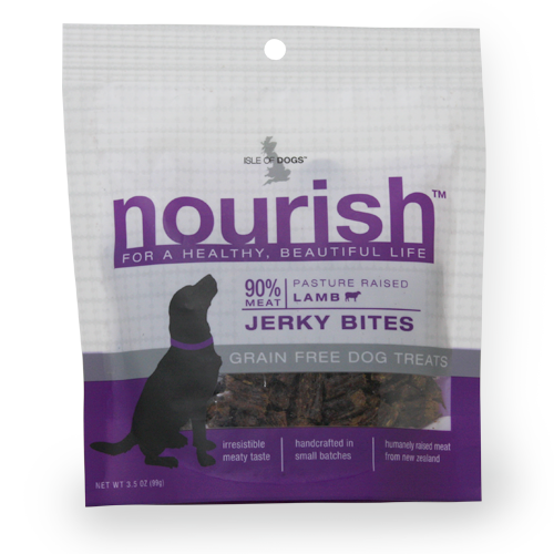PASTURE RAISED LAMB JERKY BITES - 90% MEAT, Treats - Bones Bizzness