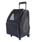 RIO BAG ON WHEELS - BLACK 3-IN-1 DOG CARRIER, Carriers - Bones Bizzness