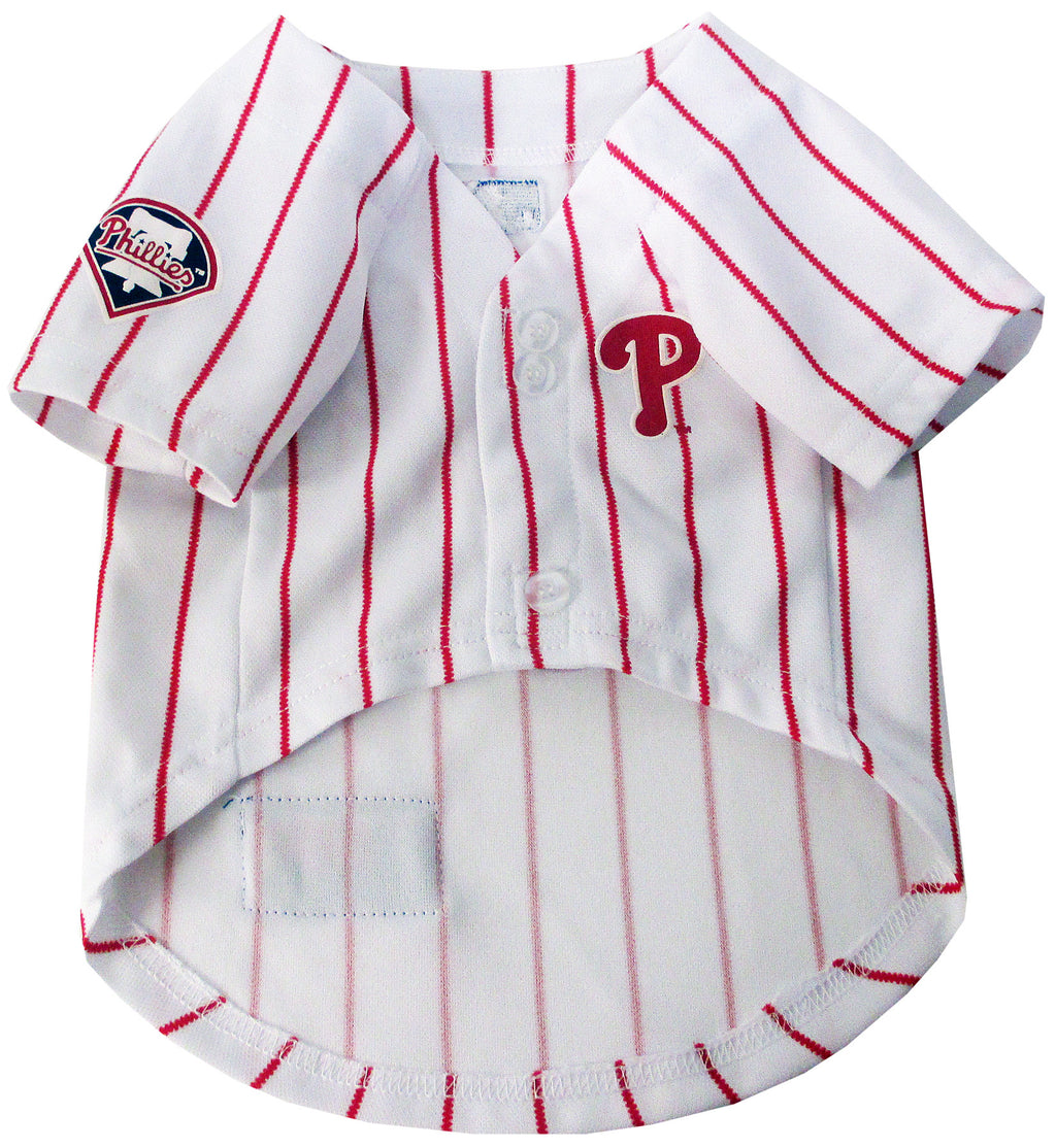 PHILADELPHIA PHILLIES DOG JERSEY – PINSTRIPE, MLB - Bones Bizzness