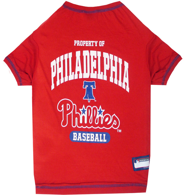 PHILADELPHIA PHILLIES DOG TEE SHIRT, MLB - Bones Bizzness