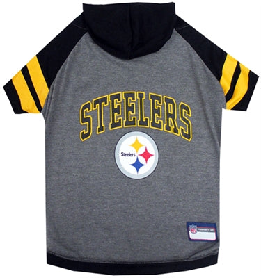 PITTSBURGH STEELERS HOODIE DOG TEE, NFL Jerseys - Bones Bizzness