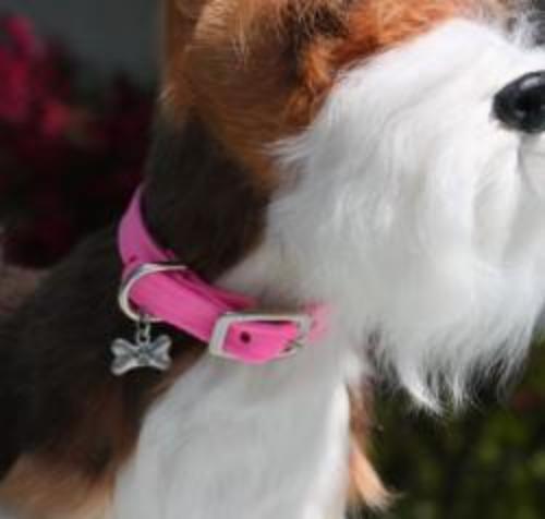 CLASSIC ULTRASUEDE DOG COLLAR BY SUSAN LANCI 1/2 " - (49 COLORS), Collars - Bones Bizzness