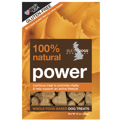 POWER 100% NATURAL BAKED TREAT - FEATURING PEANUT BUTTER AND PROTIEN, Treats - Bones Bizzness