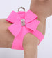 CRYSTAL NOUVEAU BOW STEP-IN DOG HARNESS - (53 COLORS), Harness - Bones Bizzness
