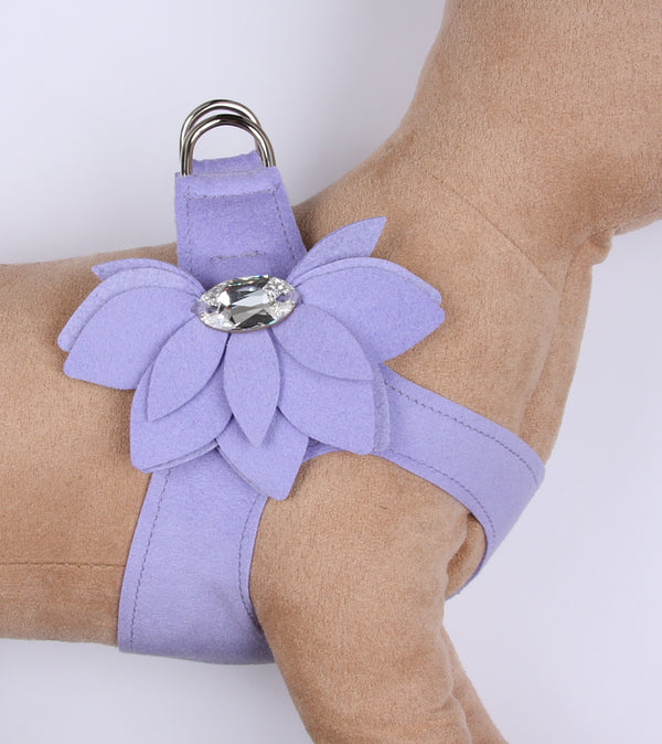 WATER LILY CRYSTAL STEP-IN DOG HARNESS - FRENCH LAVENDER, Harness - Bones Bizzness