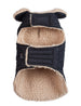 QUILTED SHEARLING BLACK DOG JACKET, Coats - Bones Bizzness
