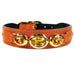 REGENCY DOG LEAD IN TANGERINE, Leash - Bones Bizzness