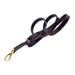 REGENCY DOG LEAD IN BORDEAUX, Leash - Bones Bizzness