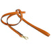 REGENCY DOG LEAD IN TANGERINE, Leash - Bones Bizzness