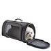 KELLE DOG BAG REVERSE BLACK NOIR, Carriers - Bones Bizzness