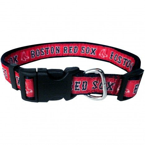 BOSTON RED SOX DOG COLLAR, MLB - Bones Bizzness