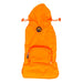 ORANGE CRAB PACKAWAY RAINCOAT DOG