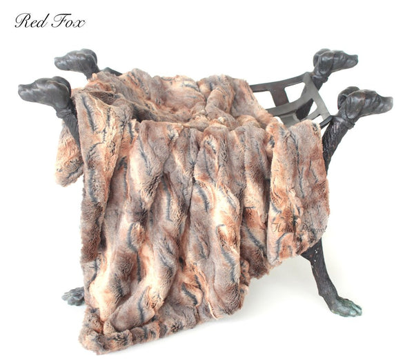 LUXE DOG BLANKET - RED FOX, Blankets - Bones Bizzness