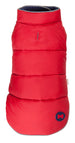 NAVY/RED REVERSIBLE BONE PUFFER DOG COAT, Coats - Bones Bizzness