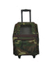 CAMO RIO BAG ON WHEELS DOG CARRIER, Carriers - Bones Bizzness