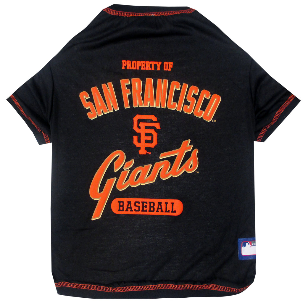 SAN FRANCISCO GIANTS DOG TEE SHIRT, MLB - Bones Bizzness