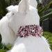 PINK CHEETAH TINKIE'S GARDEN DOG COLLAR, Collars - Bones Bizzness