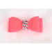 CRYSTAL ROCKS ULTRASUEDE HAIR BOWS - (53 COLORS), HAIR BOW - Bones Bizzness