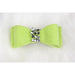 CRYSTAL ROCKS ULTRASUEDE HAIR BOWS - (53 COLORS), HAIR BOW - Bones Bizzness