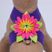 ISLAND FLOWER TINKIE DOG HARNESS - 12 COLORS, Harness - Bones Bizzness