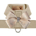 DOE W/CHAMPAGNE GLITZERATI NOUVEAU TINKIE BOW HARNESS