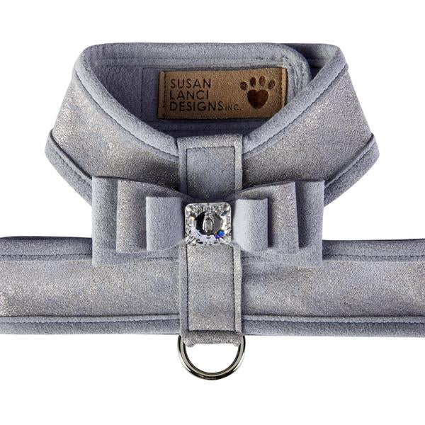 PLATINUM GLITZERATI REALLY BIG BOW TINKIE HARNESS W/DOE TRIM