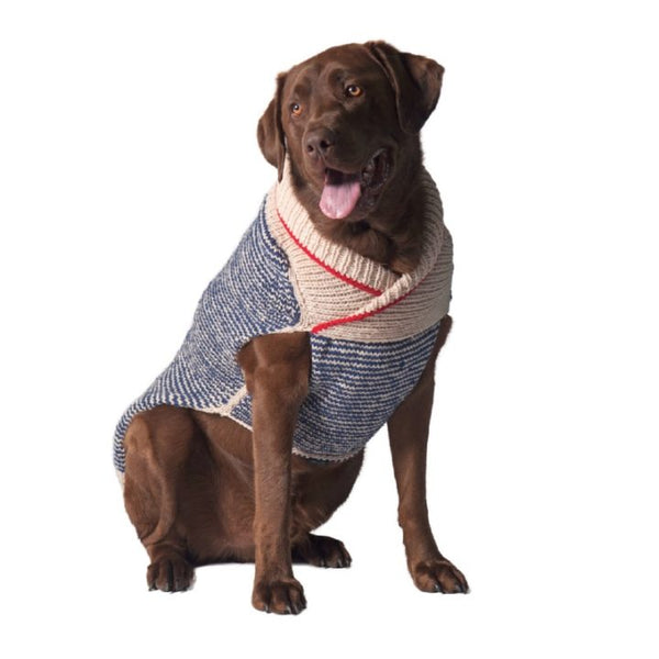 SPENCER NAVY DOG SWEATER, Sweaters - Bones Bizzness