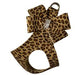 CHEETAH NOUVEAU BOW STEP-IN DOG HARNESS, Harness - Bones Bizzness