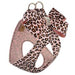 PINK CHEETAH NOUVEAU BOW STEP-IN DOG HARNESS, Harness - Bones Bizzness