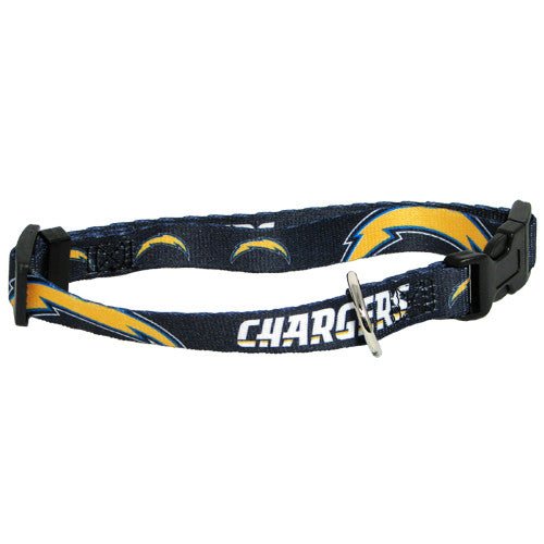 LOS ANGELES CHARGERS DOG COLLAR, NFL Collars - Bones Bizzness