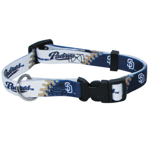 SAN DIEGO PADRES DOG COLLAR, MLB - Bones Bizzness