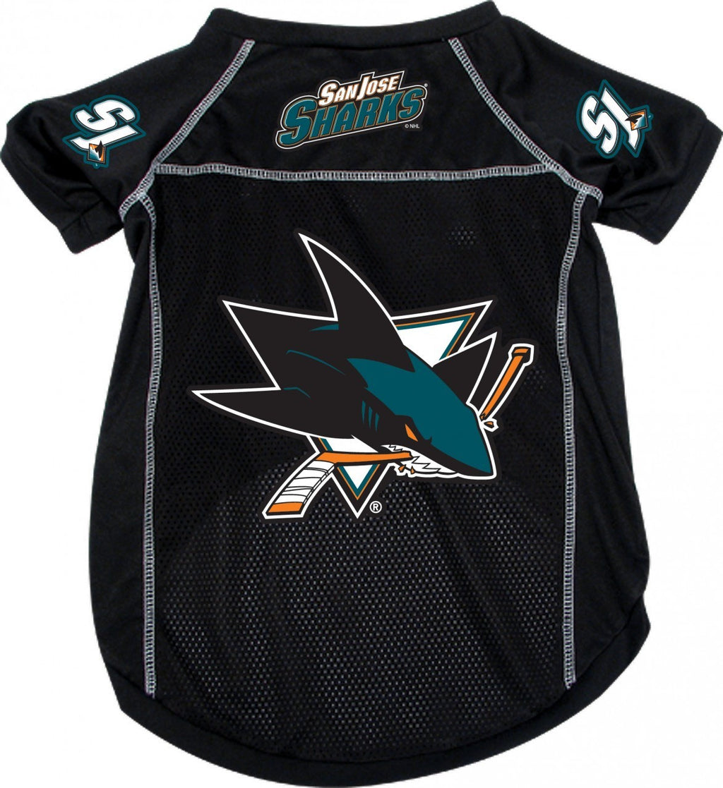 SAN JOSE SHARKS DOG JERSEY, NHL - Bones Bizzness