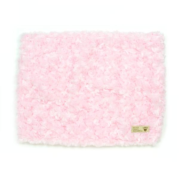 PUPPY PINK CURLY SUE BLANKET DOG BLANKET, Blankets - Bones Bizzness