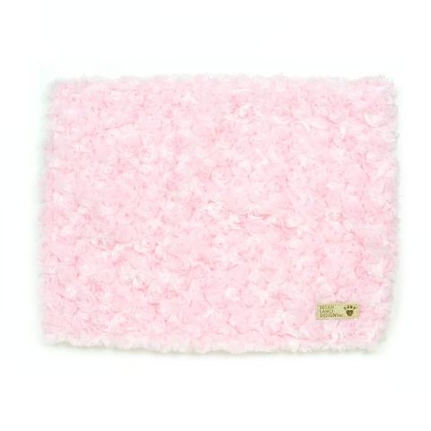 PUPPY PINK SOFT CURLY SUE BLANKET
