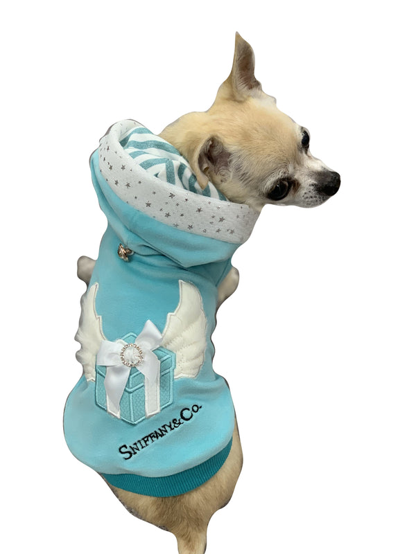 SNIFFANY ANGEL WINGS LOVE GIFT BOX HOODIE