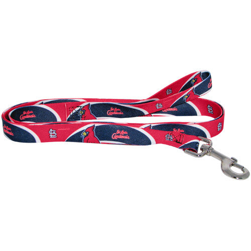 ST. LOUIS CARDINALS DOG LEASH DOG LEASH, MLB - Bones Bizzness