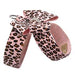 PINK CHEETAH NOUVEAU BOW TINKIE HARNESS, Harness - Bones Bizzness