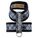 SCOTTY TINKIE CHARCOAL PLAID DOG HARNESS, Harness - Bones Bizzness