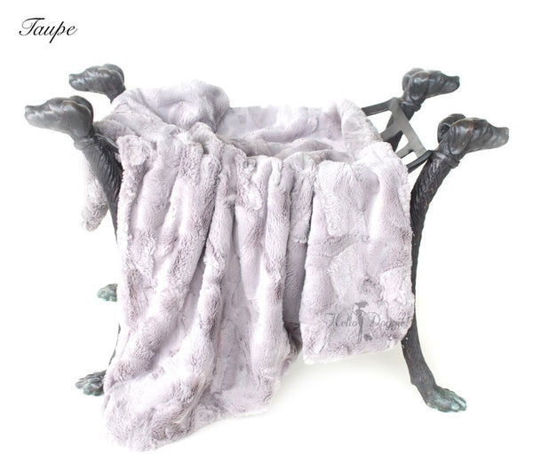 TAUPE LUXE DOG BLANKET, Blankets - Bones Bizzness