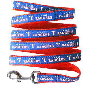 TEXAS RANGERS DOG LEASH – RIBBON, MLB - Bones Bizzness