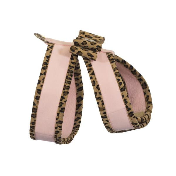 PINK CHEETAH TRIM TINKIE HARNESS, Harness - Bones Bizzness