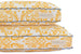 YELLOW TRADITIONS BLUE DOG BED, Beds - Bones Bizzness