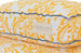 YELLOW TRADITIONS BLUE DOG BED, Beds - Bones Bizzness