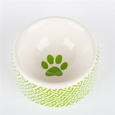 TRELLIS COLLECTION DOG BOWLS & TREAT JAR, Bowls - Bones Bizzness