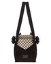 WINDSOR CHECK LUXURY PURSE DOG CARRIER - BY SUSAN LANCI, Carriers - Bones Bizzness