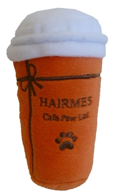 HAIRMES CAFE PAW LAIT PLUSH DOG TOY