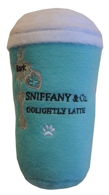 SNIFFANY & CO. "GOLIGHTLY LATTE" PLUSH DOG TOY